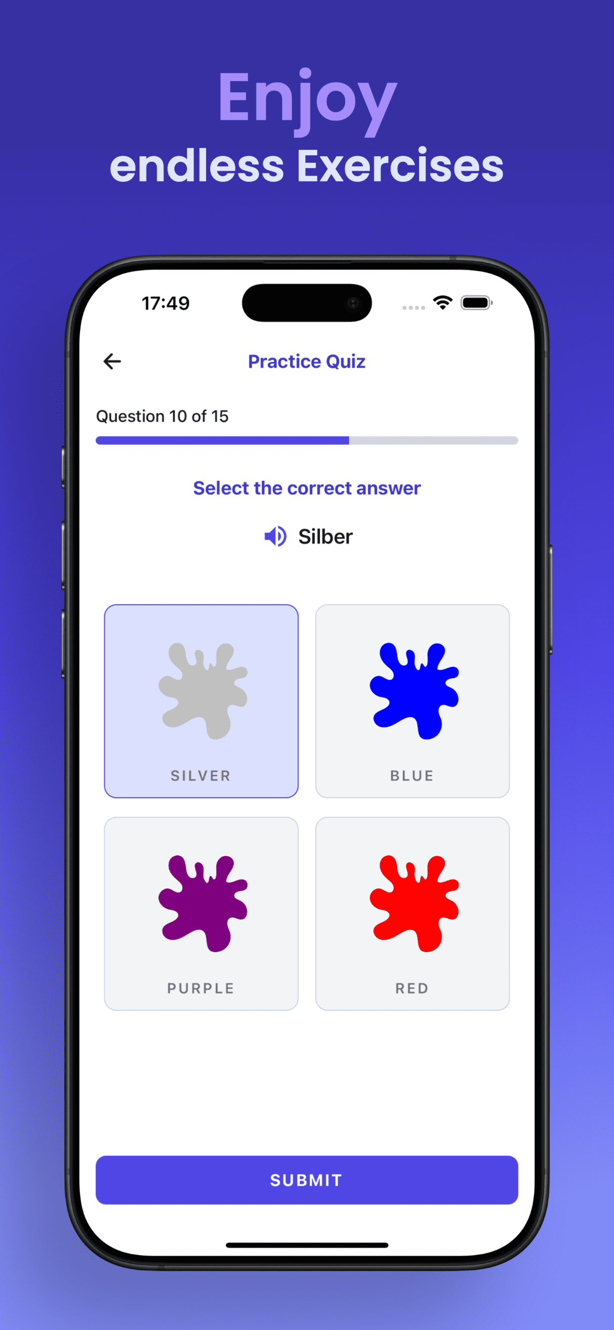 Learn with Endless Exercises