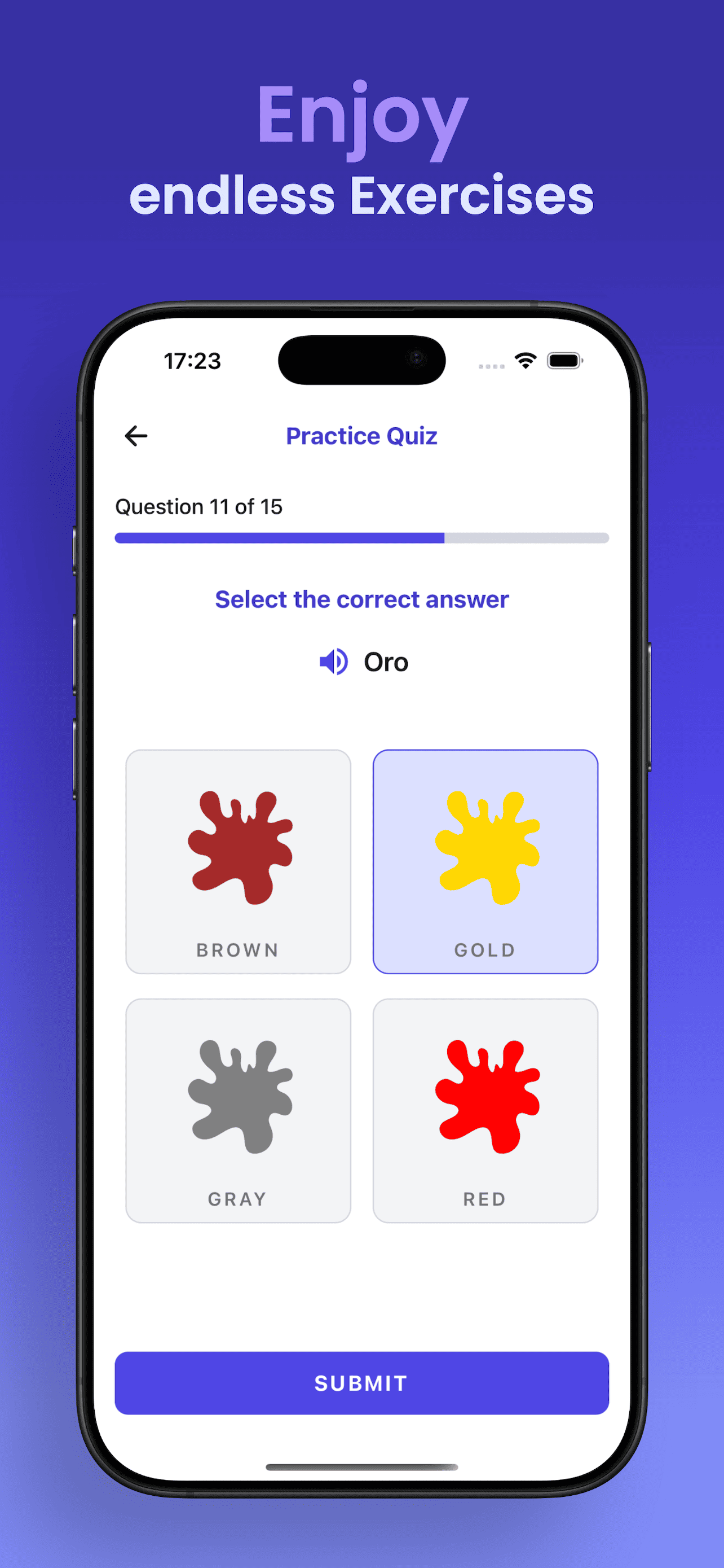 Learn with Endless Exercises