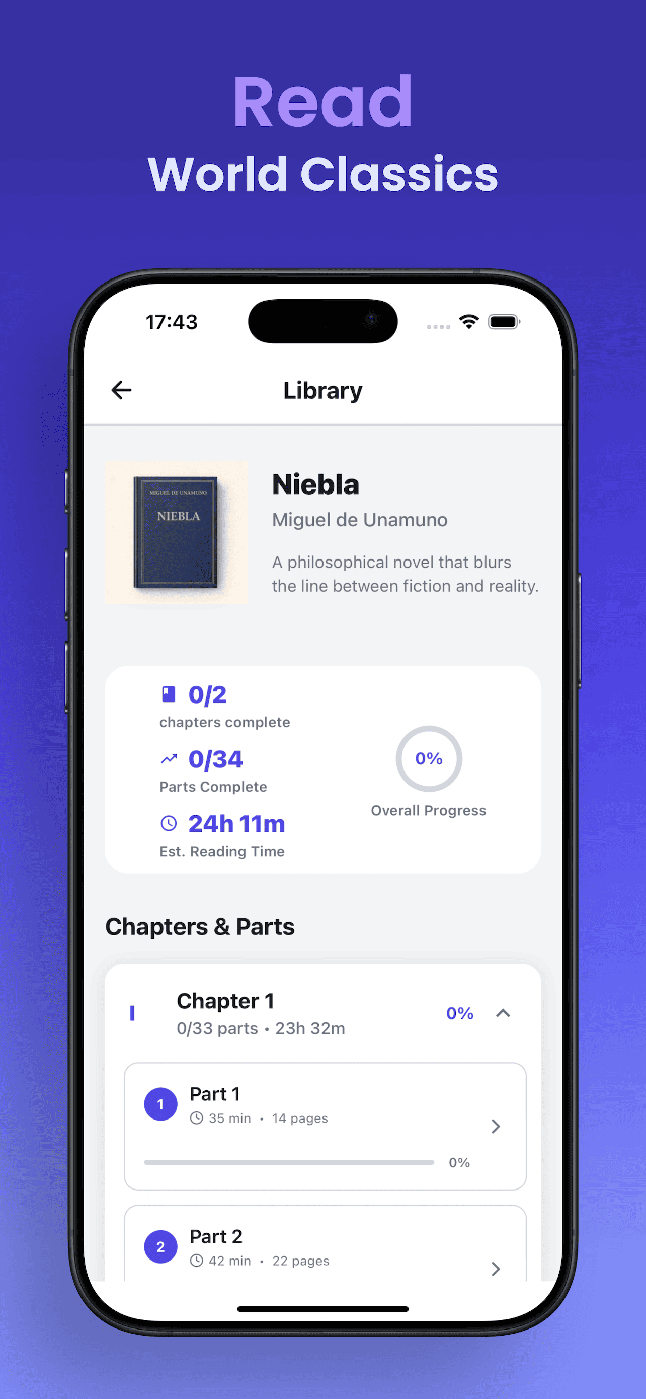 Reading classic literature in Spanish