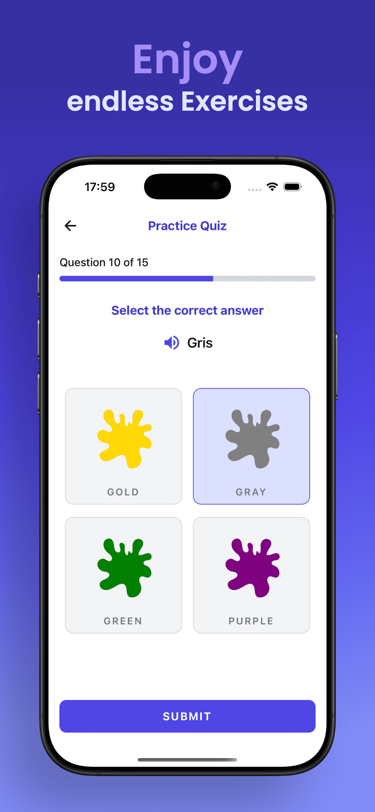 Learn with Endless Exercises