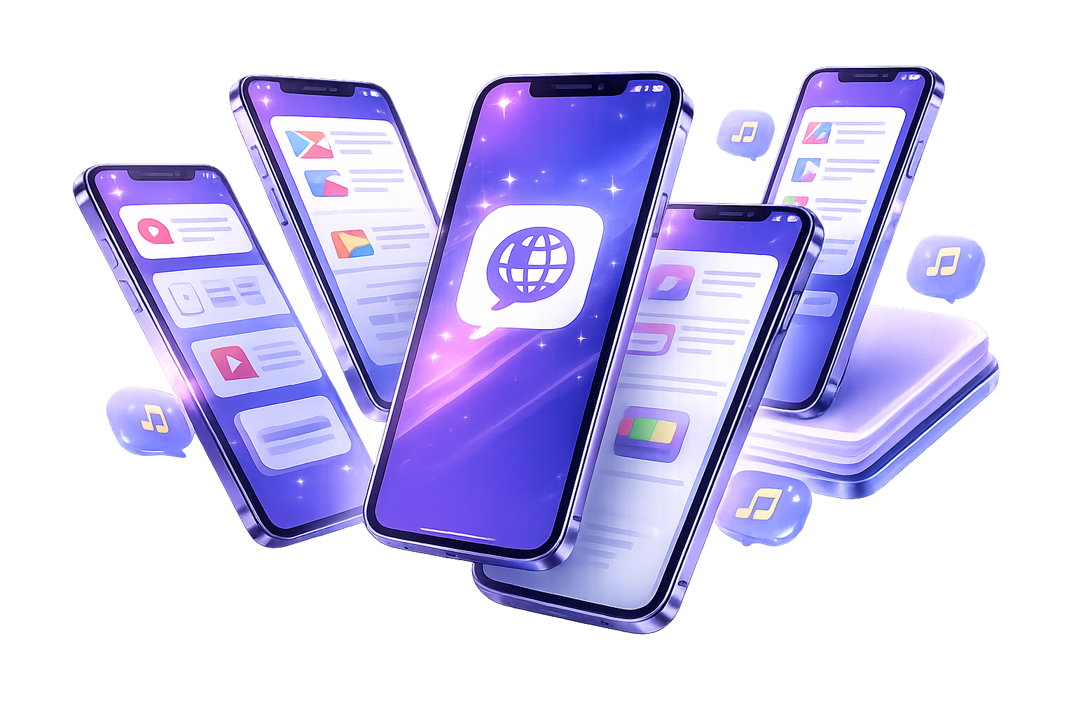 FluenTech app interface